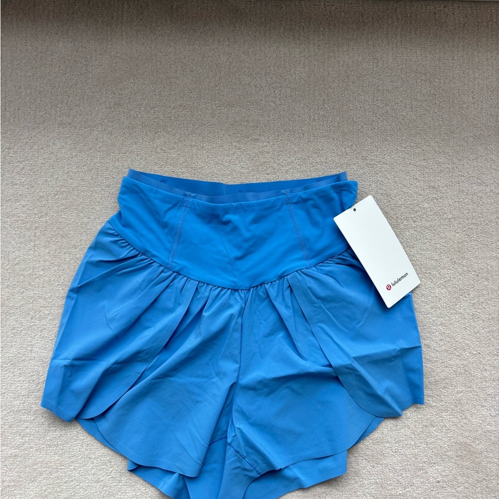 lululemon athletica Go Further Super High Rise Split Short (NWT)